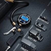 Digital tire inflator / deflator